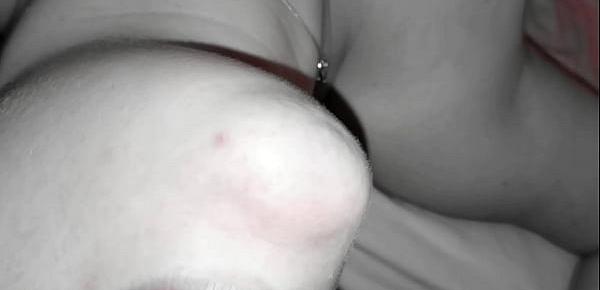 Spraying my wife's hot ass with cum