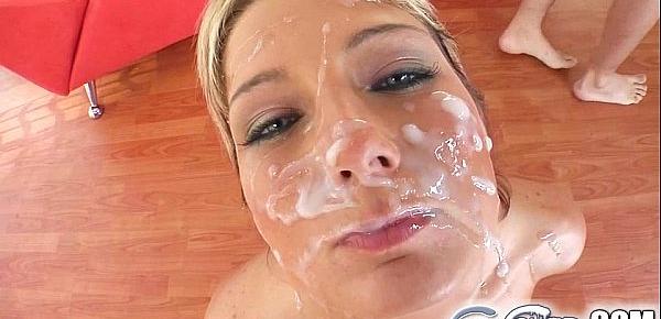 Cum For Cover Juicy love goddess gets six cumshots